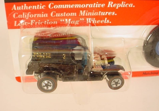 Hot Wheels Vintage Series Black Paddy Wagon | eBay
